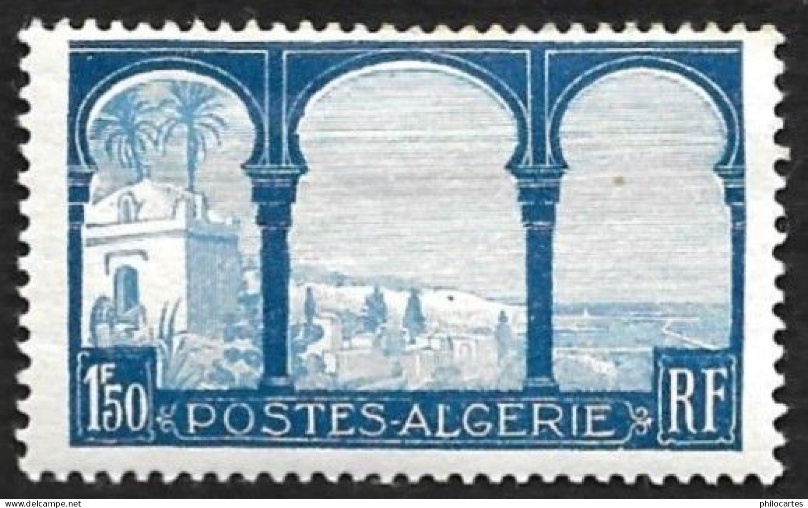 ALGERIE  1927-30  -  Y&T  83 -  Mustapha - NEUF* - Usati