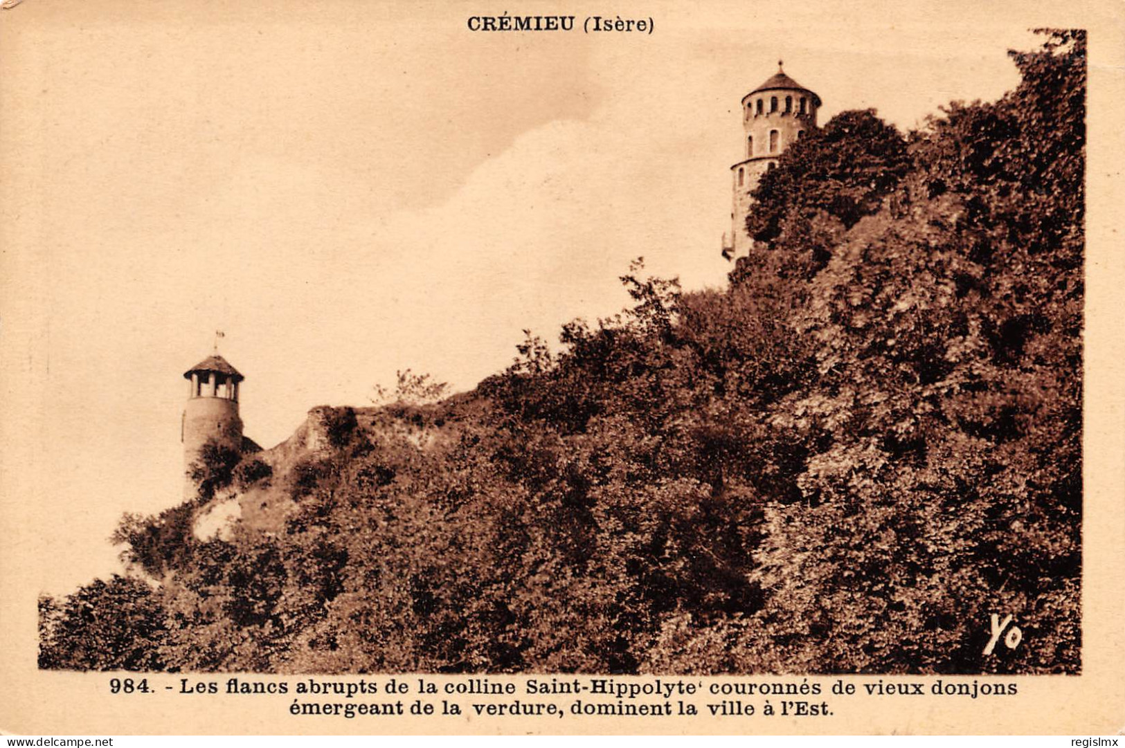 38-CREMIEU-N°T2614-A/0139 - Crémieu