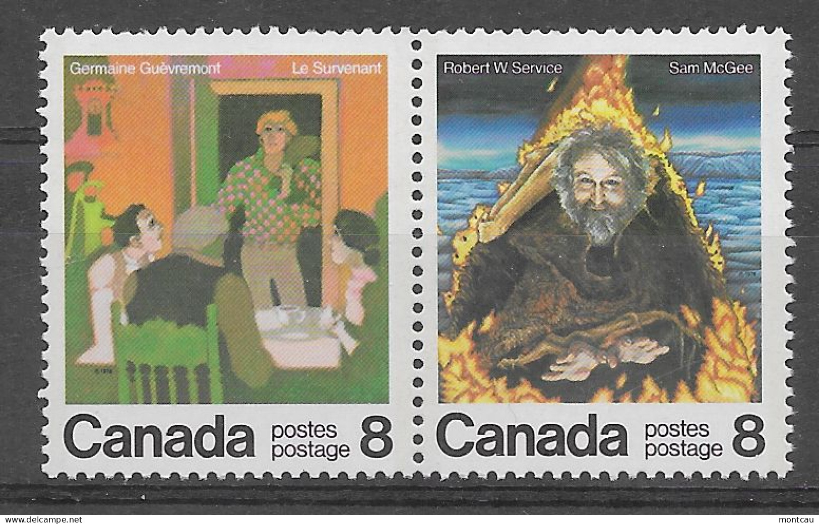 Canada 1976. Escritores . Sc=696a (**) - Neufs