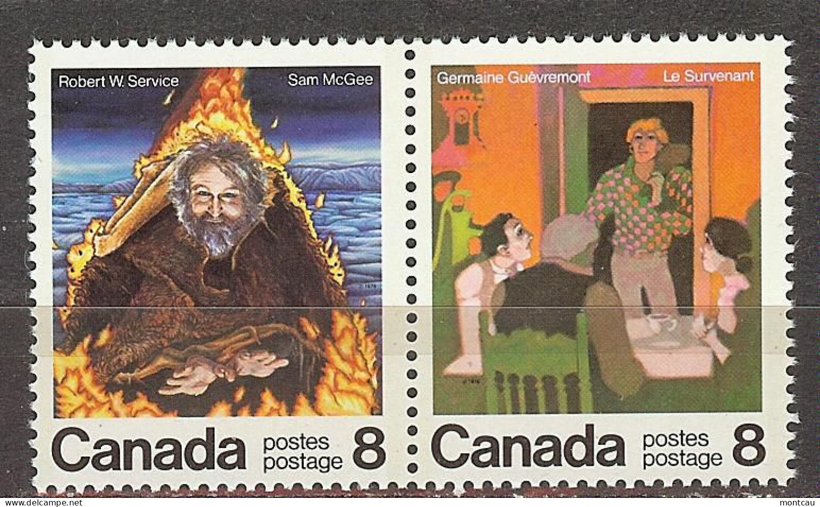 Canada 1976. Escritores . Sc=696a (**) - Unused Stamps