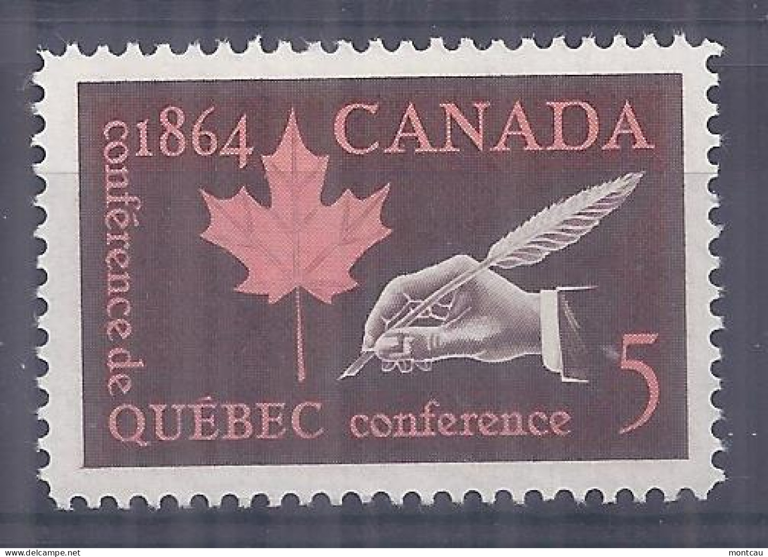 Canada 1964. Conf Quebec . Sc=432 (**) - Ungebraucht