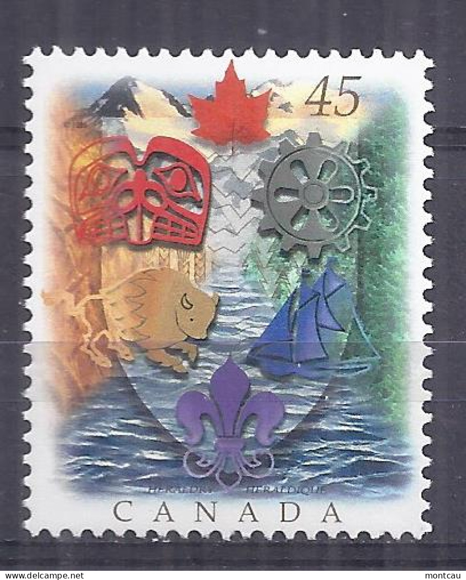 Canada 1996. Heraldica . Sc=1614 (**) - Unused Stamps