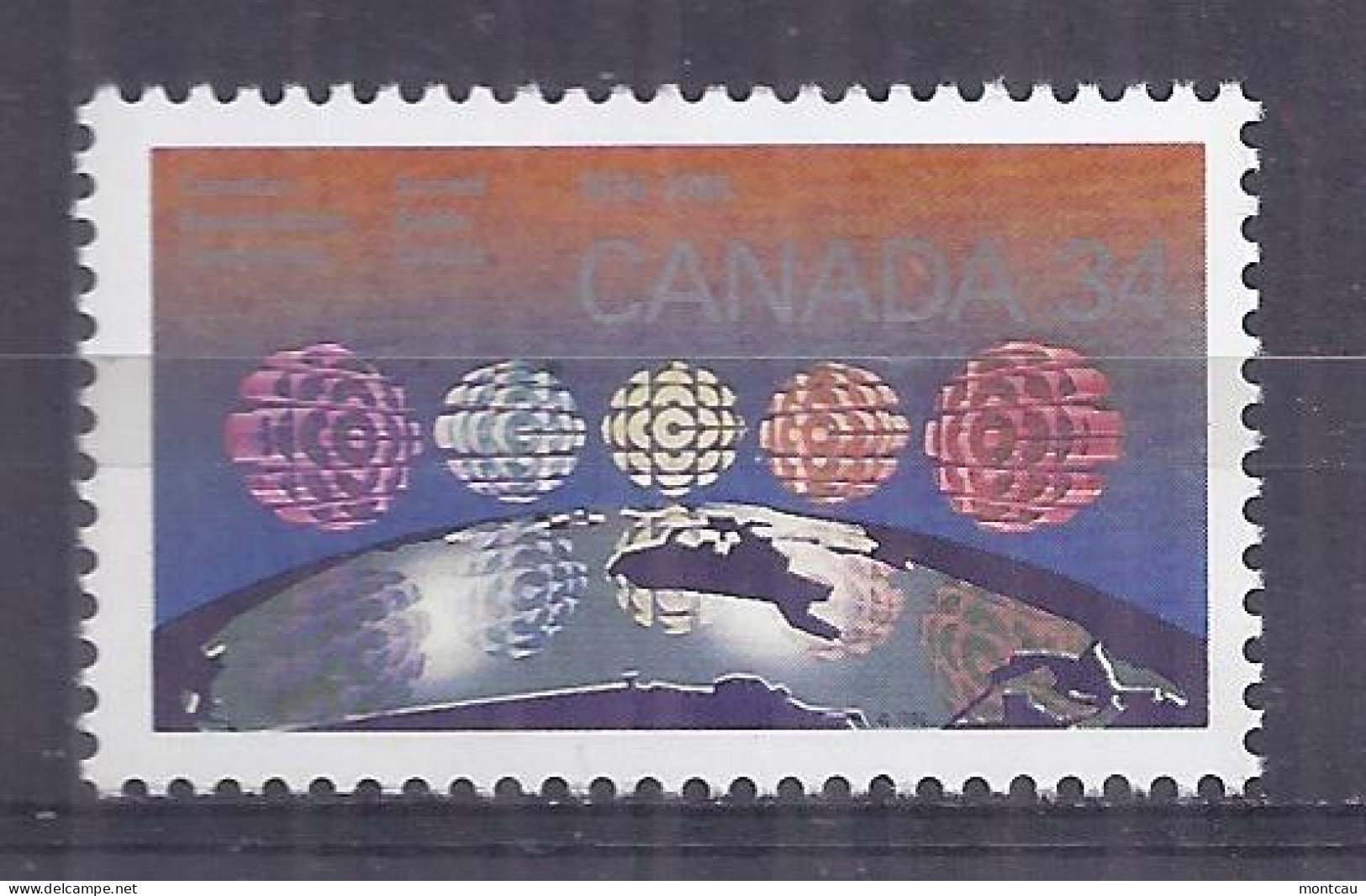 Canada 1986. Radio Canada . Sc=1103 (**) - Unused Stamps