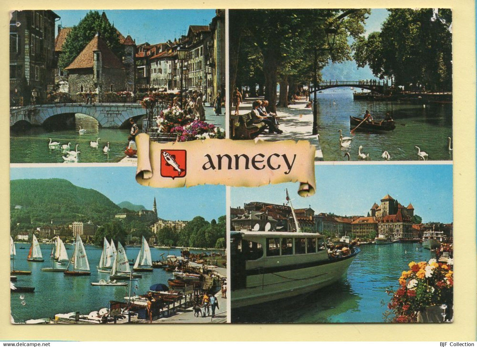 74. ANNECY – Multivues / Blason / Parchemin (voir Scan Recto/verso) - Annecy-le-Vieux