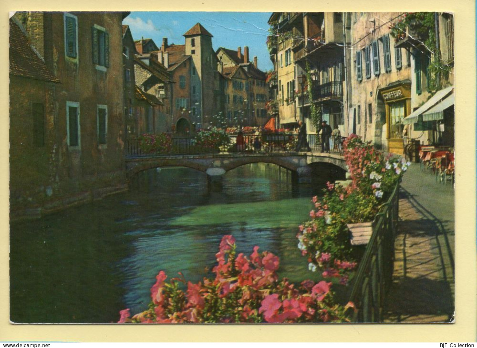 74. ANNECY – Le Quai Fleuri Du Thiou Dans Le Vieil Annecy (voir Scan Recto/verso) - Annecy-le-Vieux