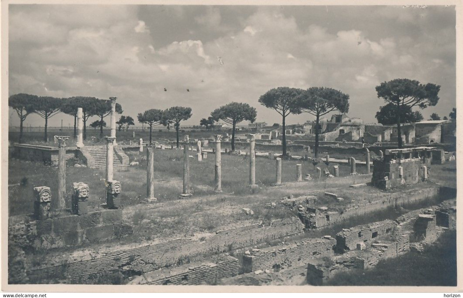 2h.482  Roma - OSTIA - Tema Archeologia - Lotto Di 8 Vecchie Cartoline - Collezioni & Lotti