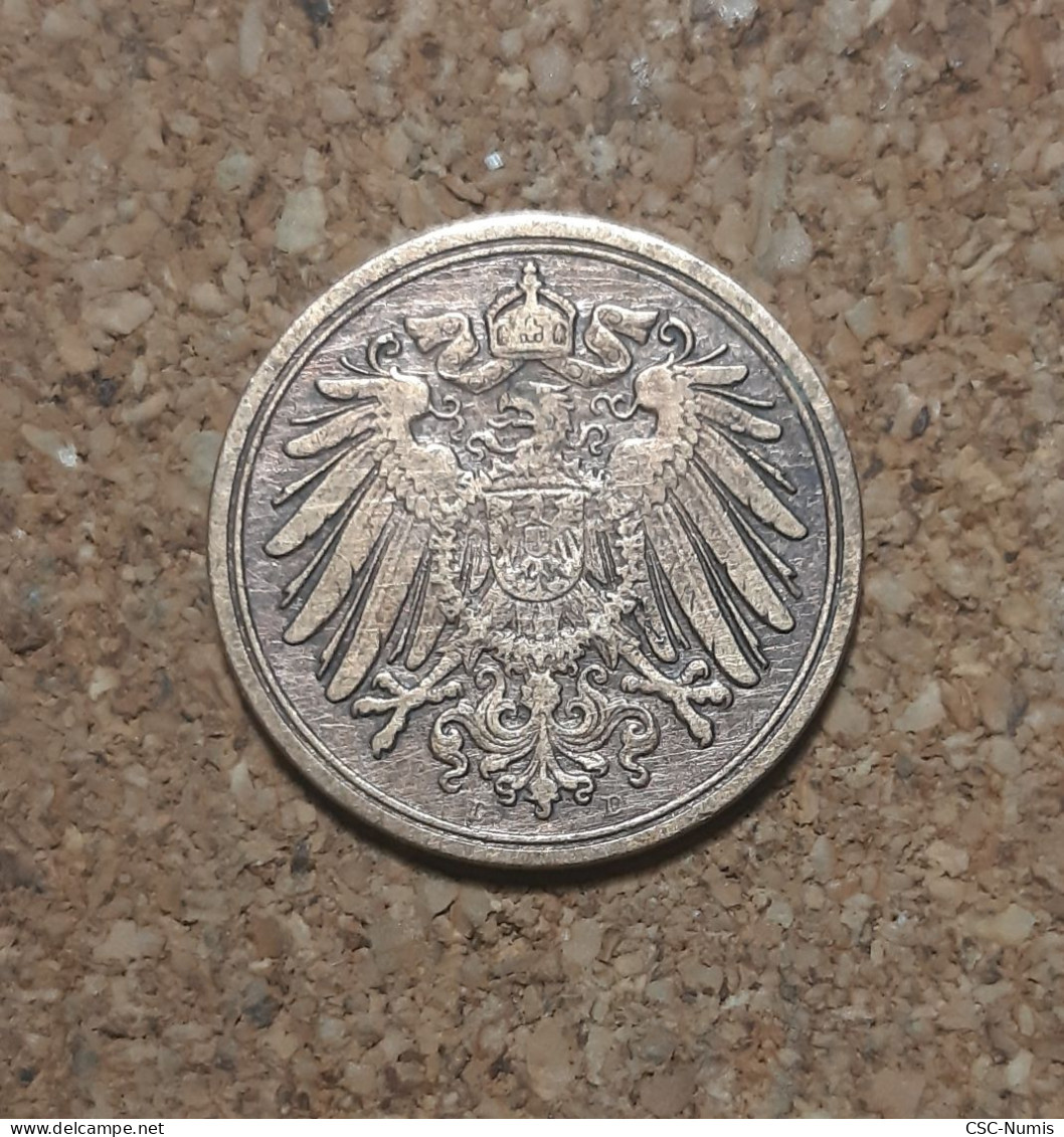 (LP323) - ALLEMAGNE -  1 Pfennig 1904 D, Munich - 1 Pfennig