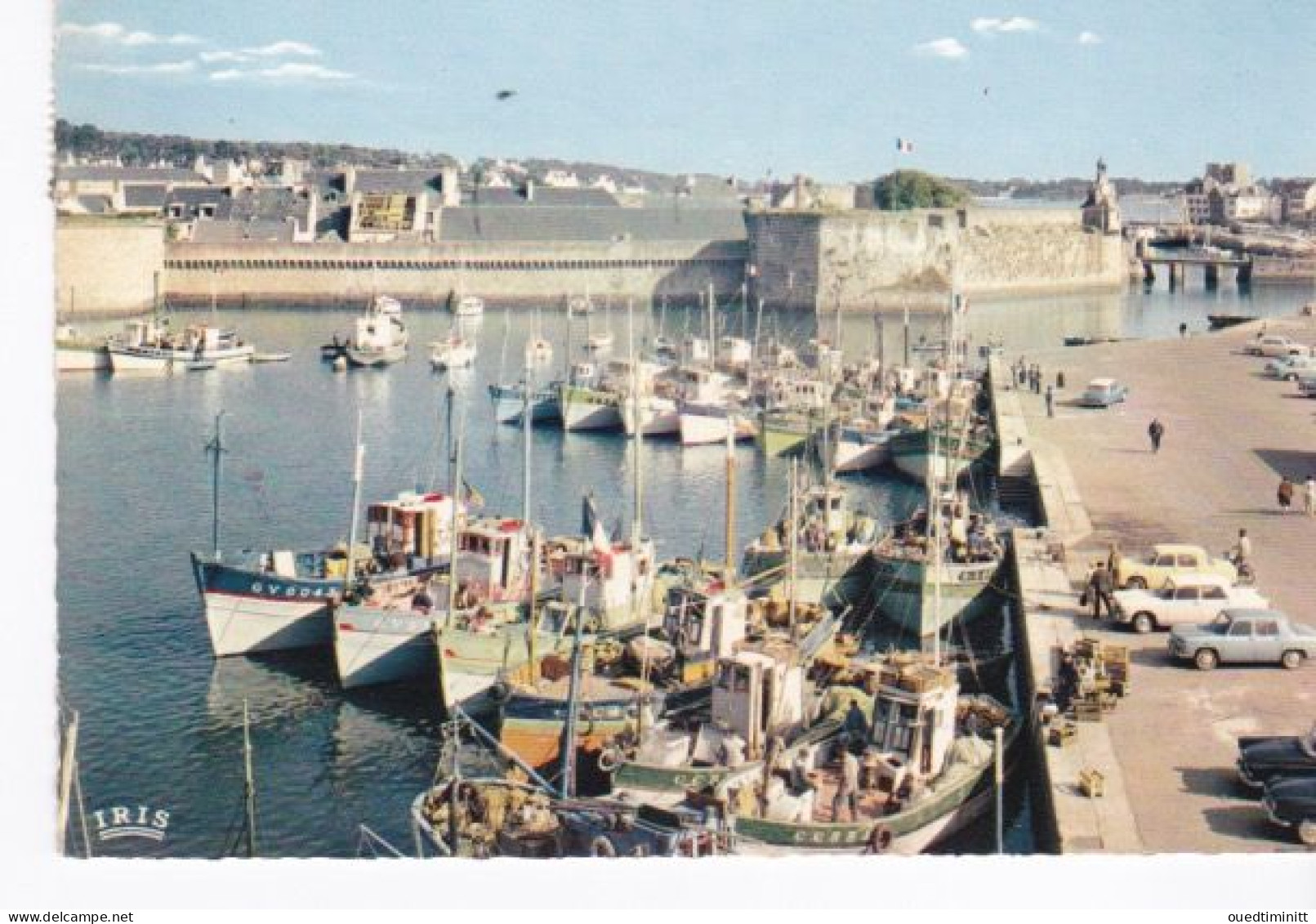 CPSM Chalutiers Dans Le Port De Concarneau, 1965. - Pesca