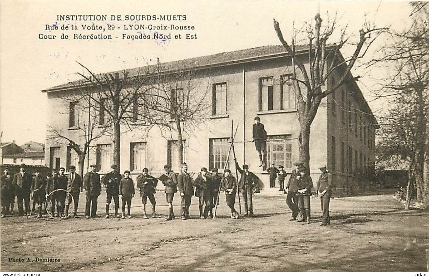 69 , LYON/4° , Croix Rousse , Institution De Sourds-muets , * 498 53 - Lyon 4