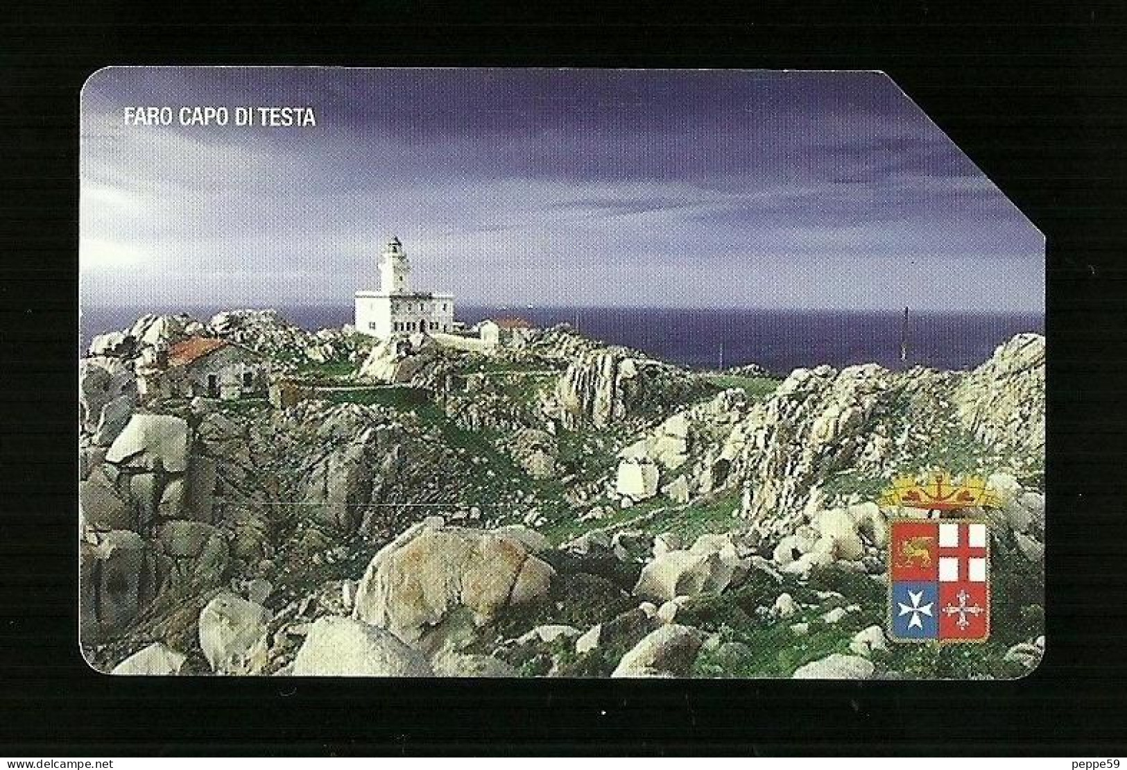 2152 Golden - Faro Di Capo Testa Da Euro 3.00 - Openbare Reclame