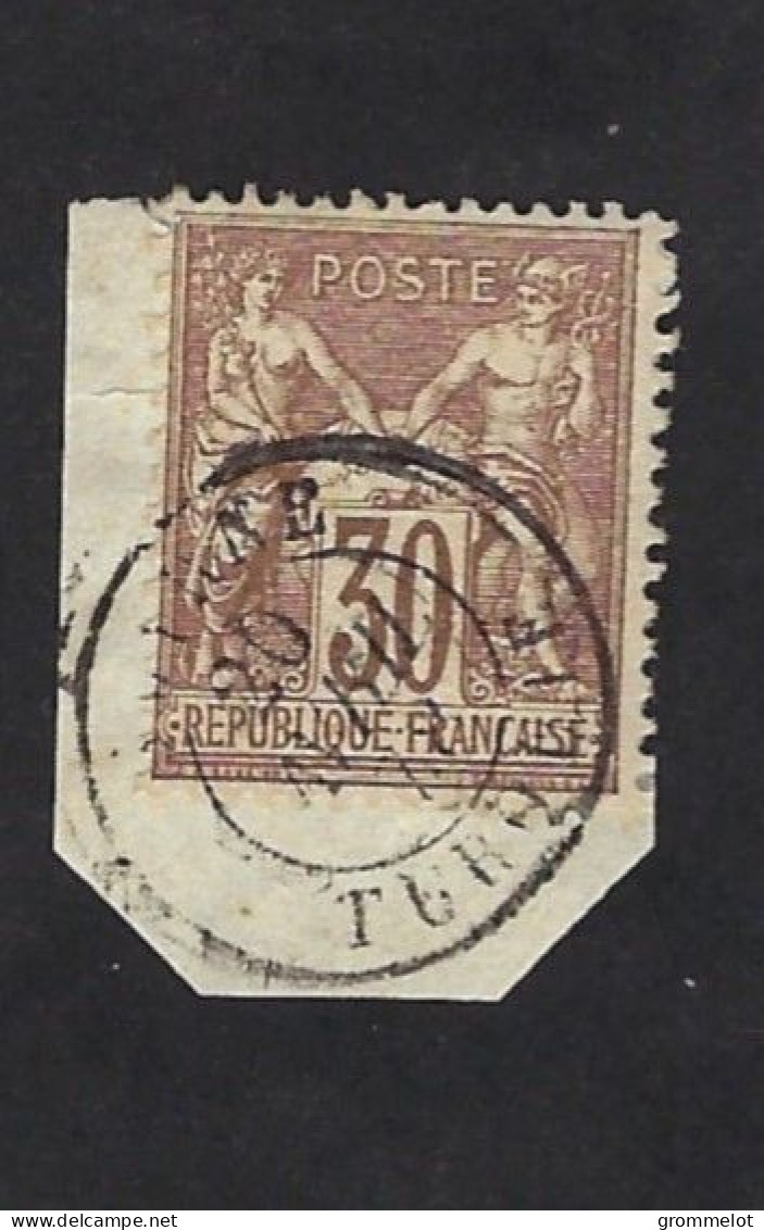 BUREAU FRANCAIS DE L'ETRANGER; SMYRNE Turquie 1872, Cachet  Type 15  Très Frais - Sage