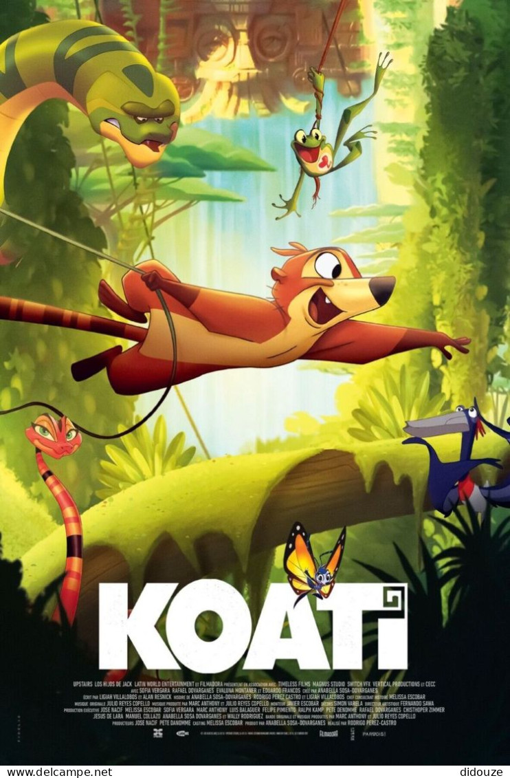 Cinema - Koati - Dessin Animé - Affiche De Film - CPM - Carte Neuve - Voir Scans Recto-Verso - Affiches Sur Carte