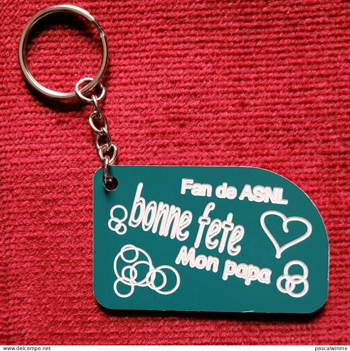 Porte-Clés ASNL "Bonne Fête Mon Papa" - Apparel, Souvenirs & Other