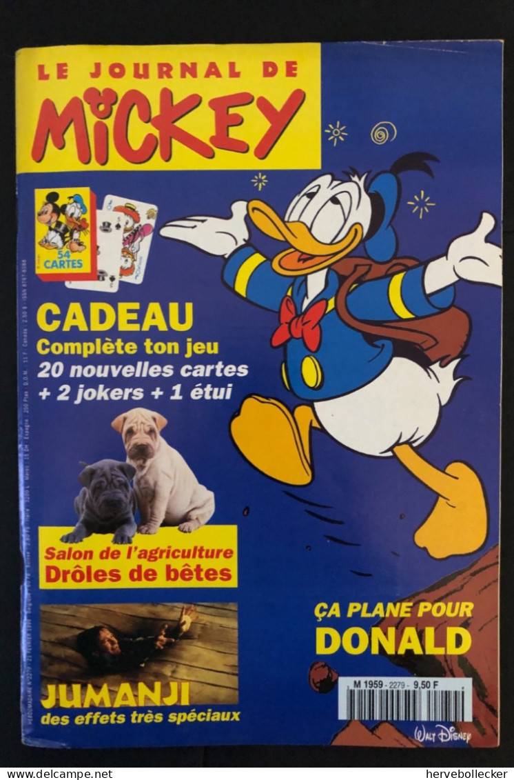 Le Journal De Mickey - Hebdomadaire N° 2279 - 1996 - Disney