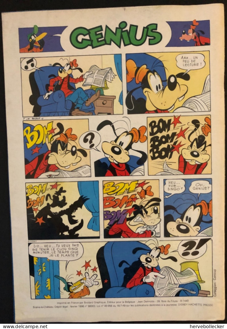 Le Journal De Mickey - Hebdomadaire N° 2279 - 1996 - Disney