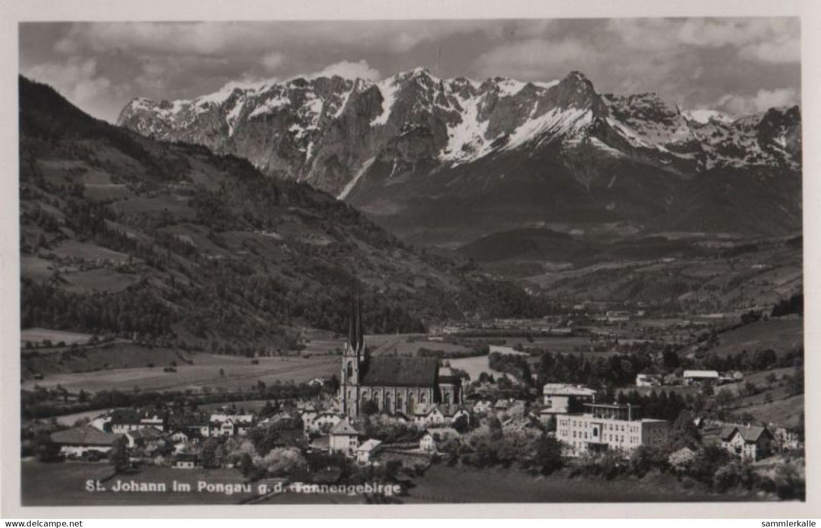 54449 - Österreich - St. Johann - G.d. Tannengebirge - Ca. 1960 - St. Johann Im Pongau