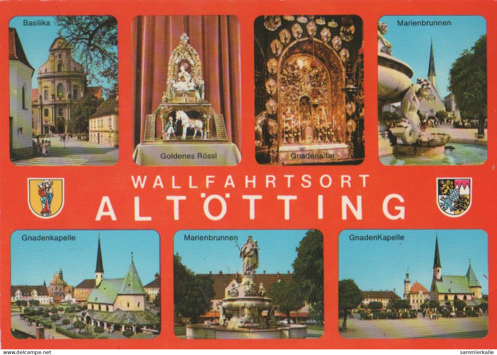 30104 - Altötting - U.a. Goldenes Rössl - Ca. 1985 - Altoetting