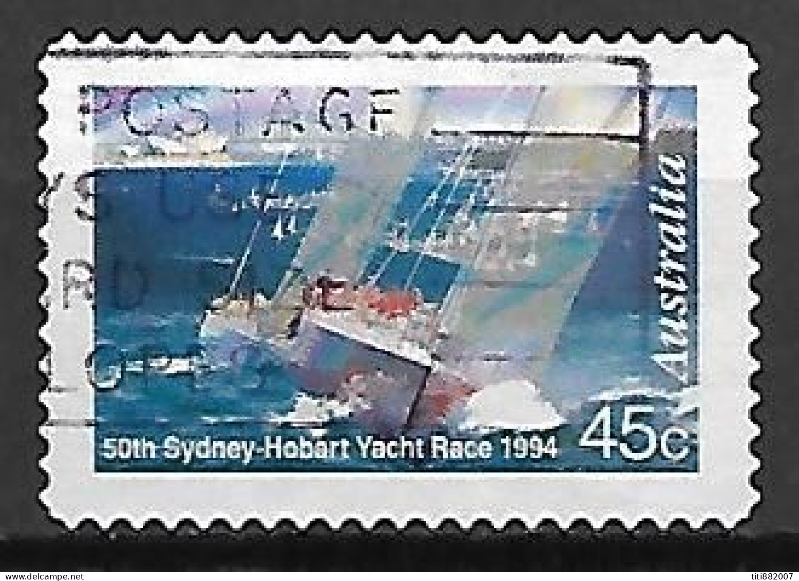 AUSTRALIE   -  1994.   Voile    /   Régate  .oblitéré - Voile