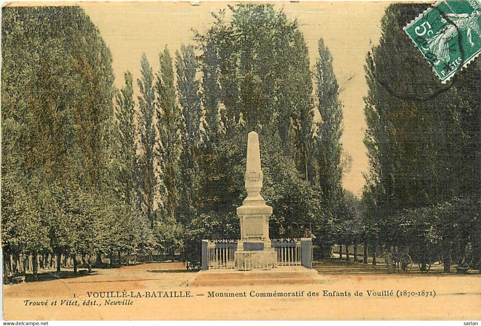 86 , VOUILLE LA BATAILLE , Monument Aux Morts , * 499 39 - Vouille