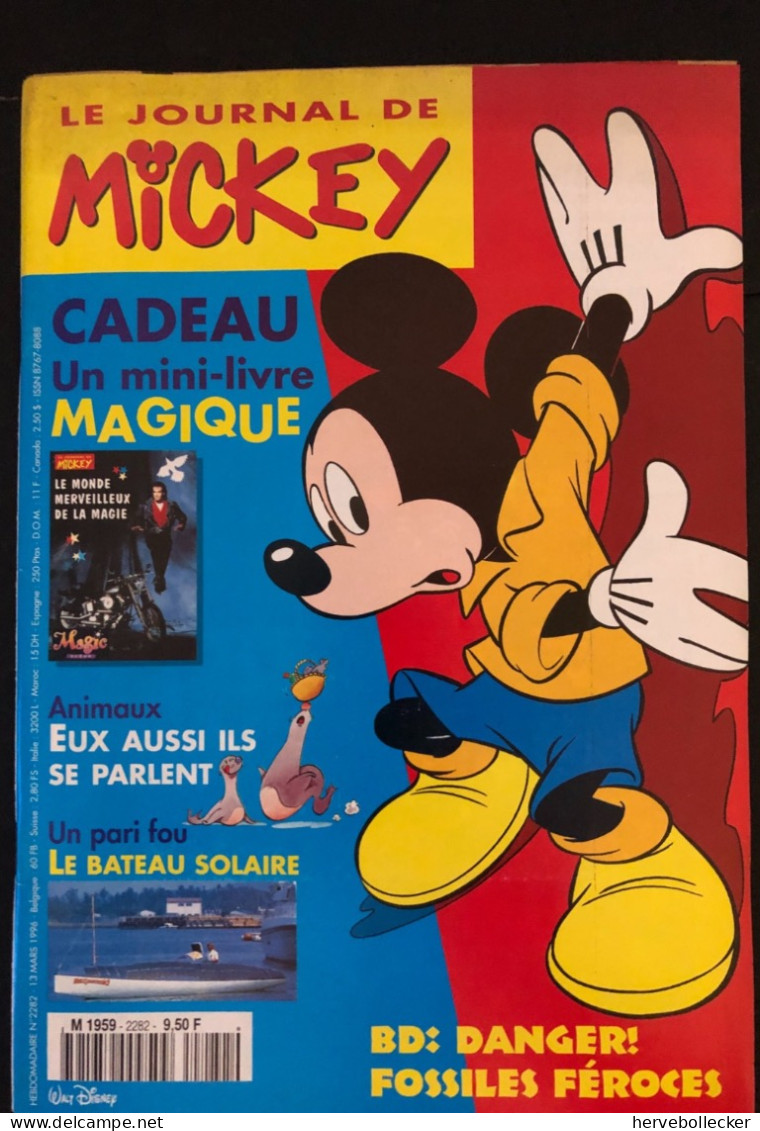 Le Journal De Mickey - Hebdomadaire N° 2282 - 1996 - Disney