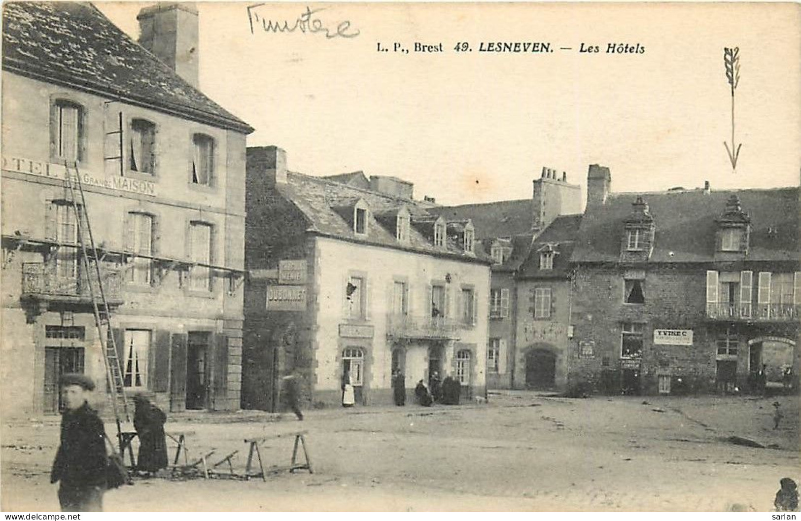 29 , LESNEVEN , Les Hotels , * 500 60 - Lesneven