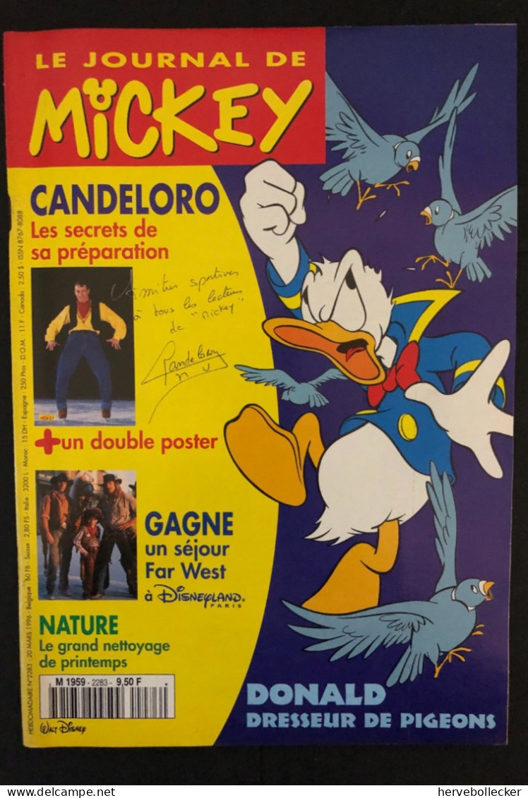 Le Journal De Mickey - Hebdomadaire N° 2283 - 1996 - Disney