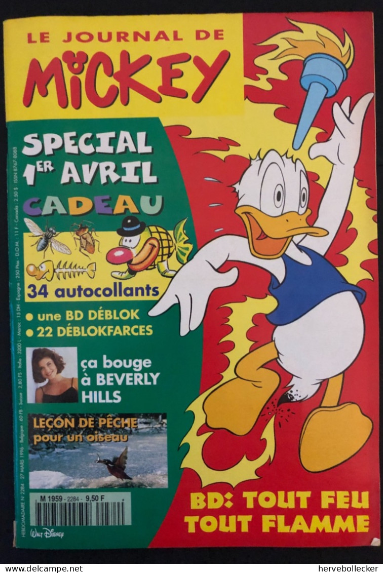 Le Journal De Mickey - Hebdomadaire N° 2284 - 1996 - Disney