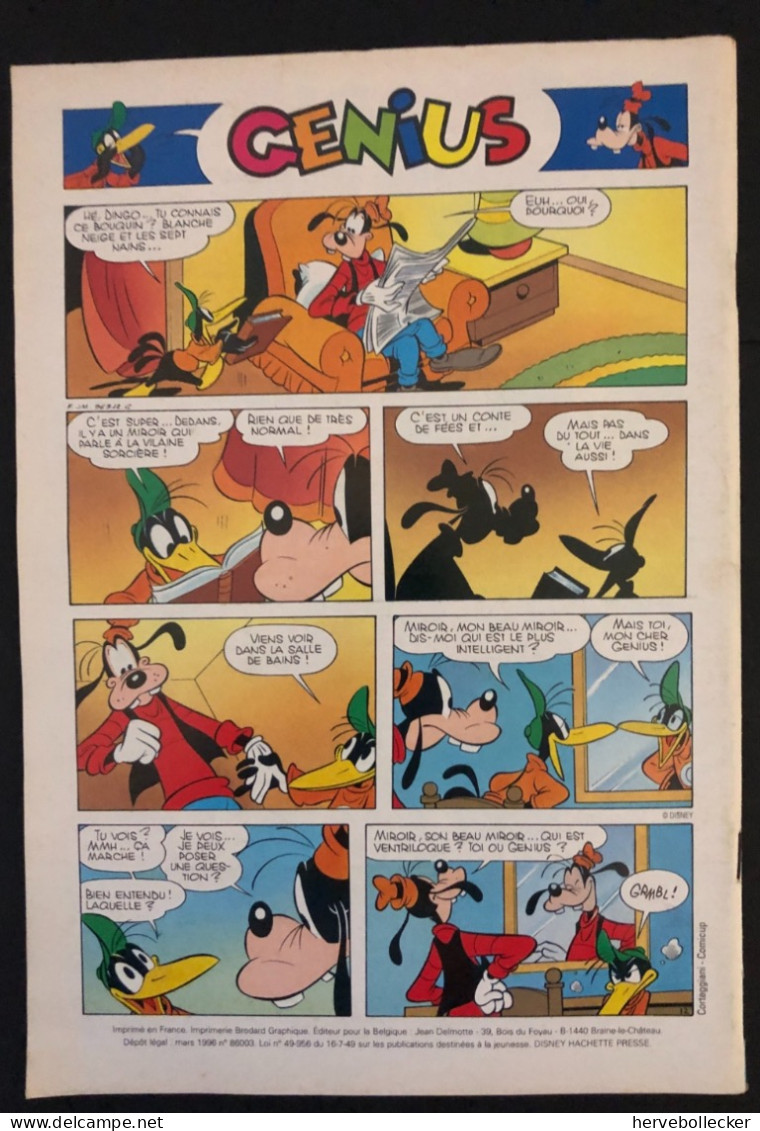 Le Journal De Mickey - Hebdomadaire N° 2284 - 1996 - Disney