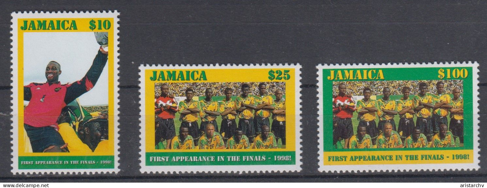 JAMAICA 1998 FOOTBALL WORLD CUP - 1998 – Frankreich