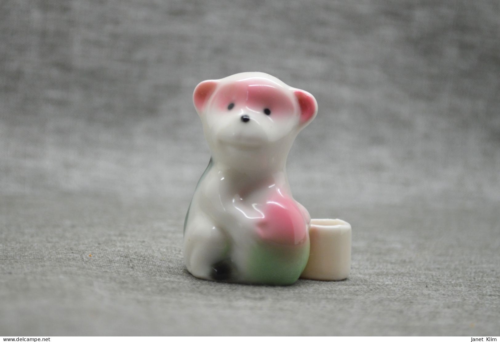 Little USSR Monkey Made Of Porcelain - Gzel (RUS)