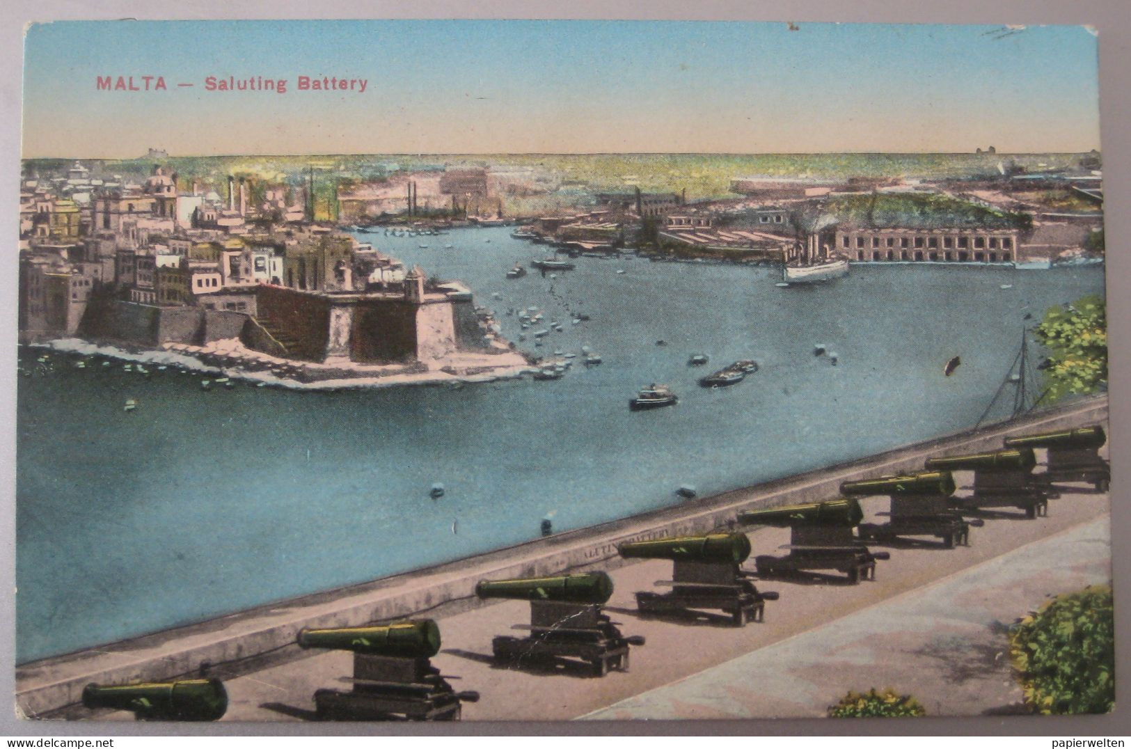 Malta - Saluting Battery - Malta