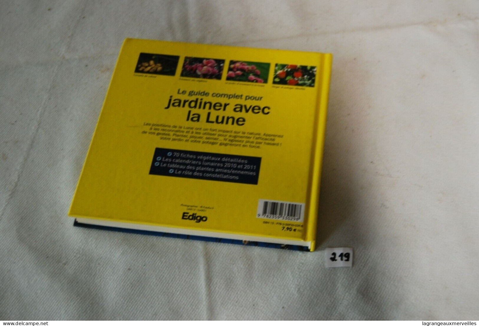 C219 Livre - Jardiner Avec La Lune - Jardinage