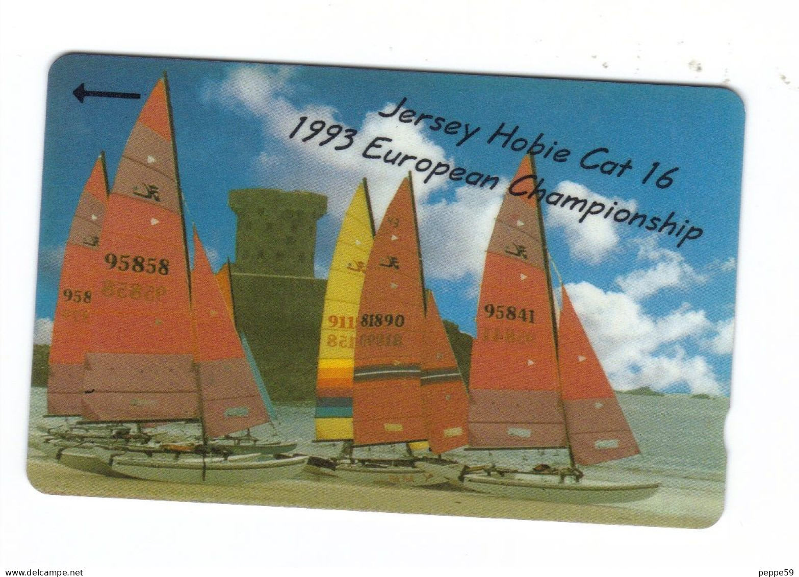 Carta Telefonica - Isola Di Jersey - 1993 European Championship -  Carte Telefoniche@Scheda@Schede@Phonecards@Telecarte@ - Jersey En Guernsey