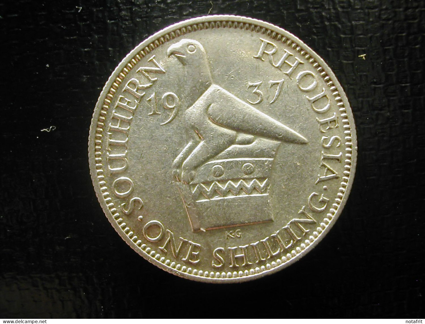 Southern Rhodesia  Shilling 1937  XF - Rhodésie