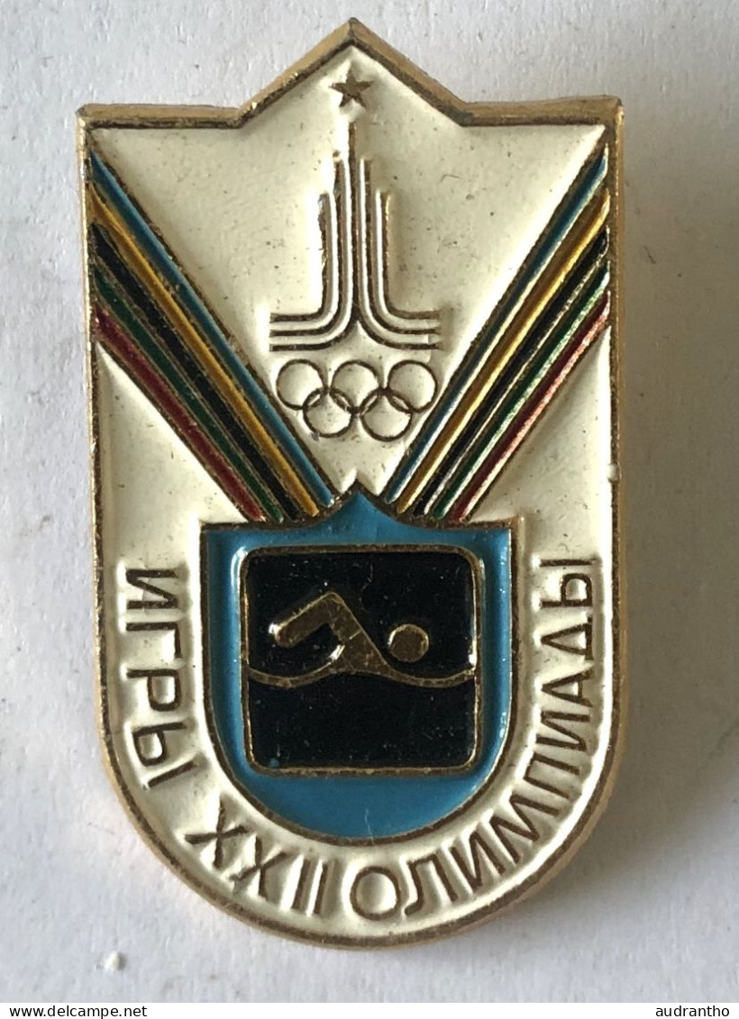 Broche Jeux Olympiques Russie 1980 Moscou - Kleding, Souvenirs & Andere