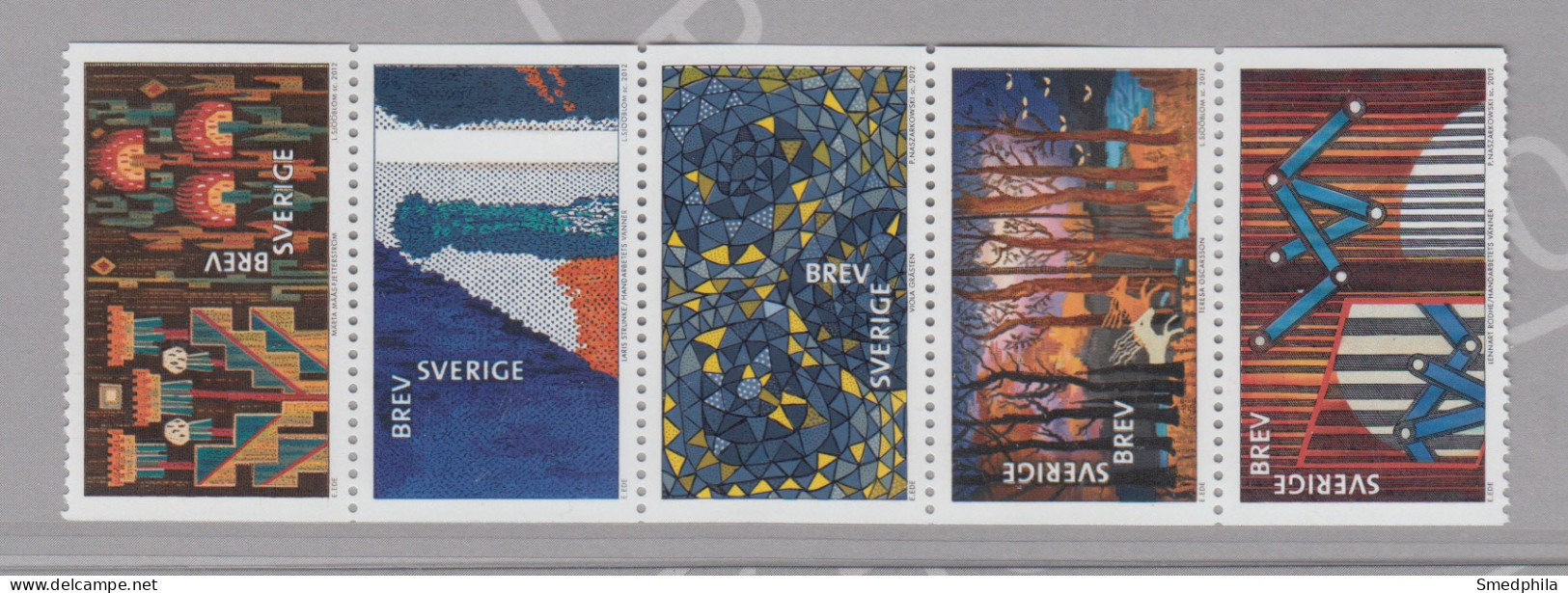 Sweden 2012 - Michel 2903-2907 MNH ** - Unused Stamps