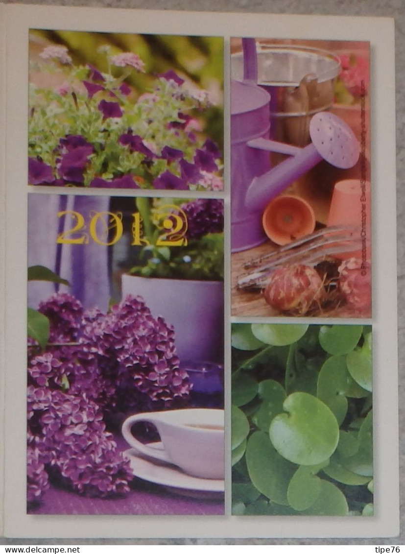 Petit Calendrier De Poche 2012 Fleur Lilas Arrosoir - Kleinformat : 2001-...