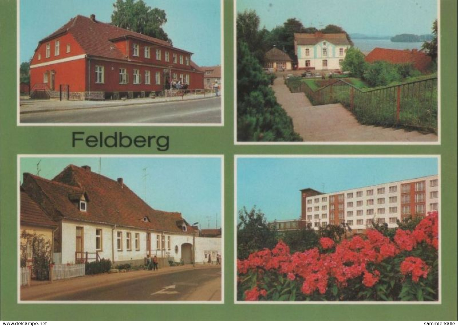 74355 - Feldberg, Feldberger Seenlandschaft - U.a. Apotheke In Fürstenberger Strasse - 1986 - Feldberg