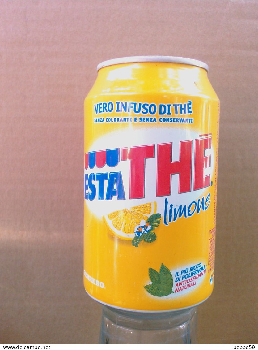 Lattina Italia - Esta THE Limone 1 - 33 Cl.  ( Vuota ) - Cans