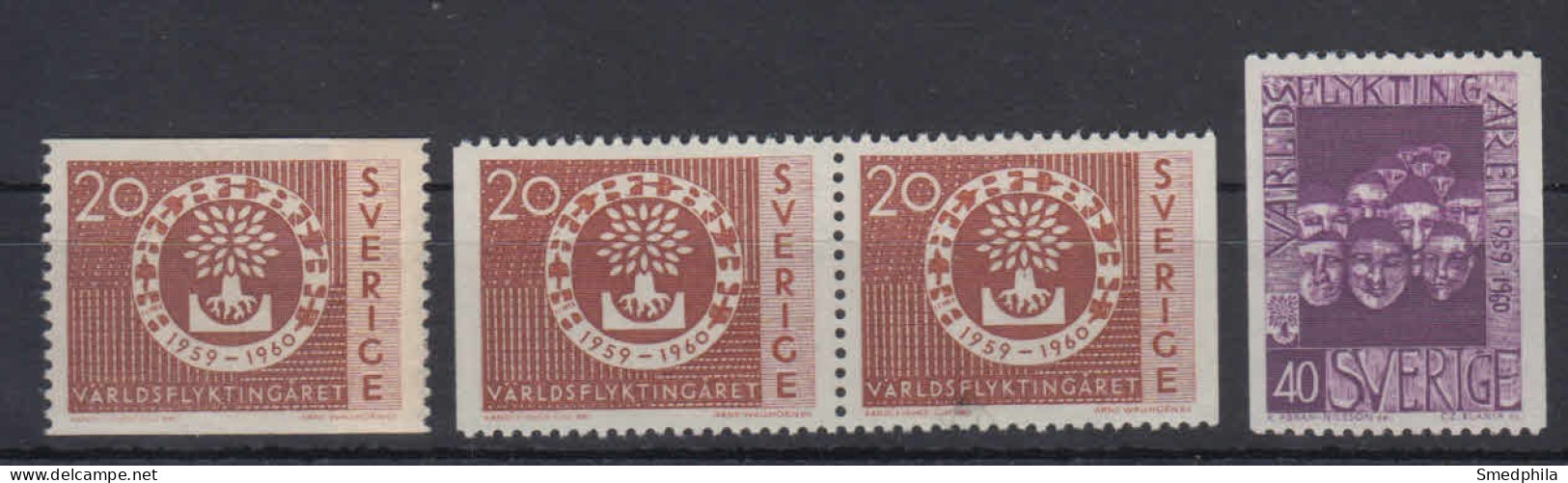 Sweden 1960 - Michel 457-458 MNH ** - Unused Stamps