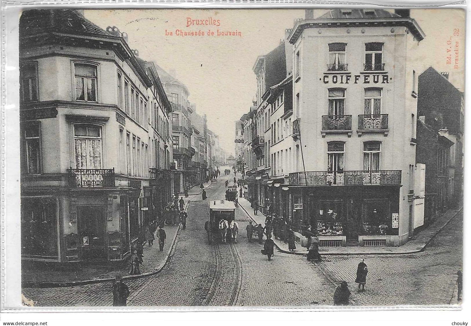 Bruxelles (1911) - Prachtstraßen, Boulevards