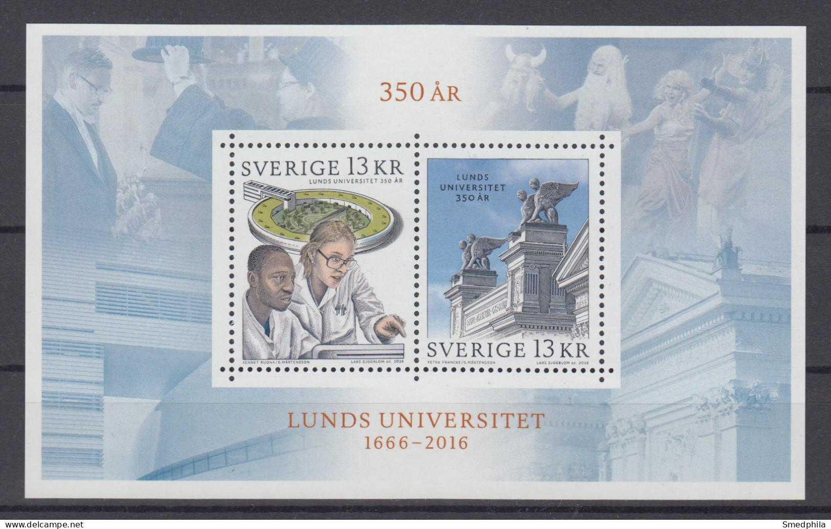 Sweden Block 2016 - Michel Block 53 MNH ** - Blocchi & Foglietti