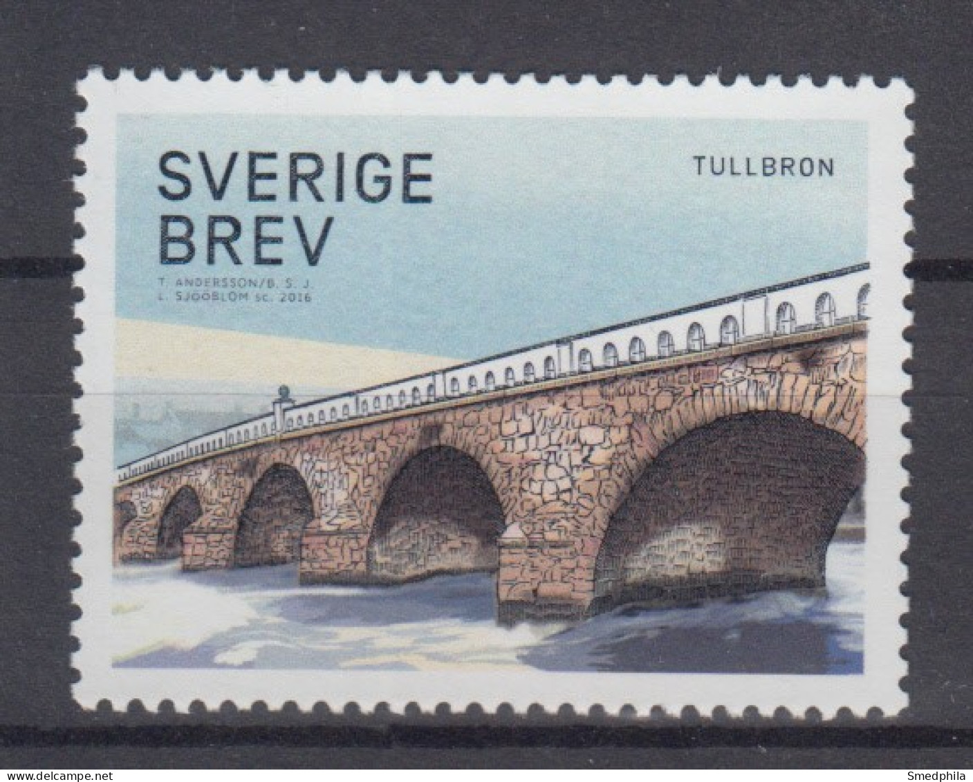 Sweden 2016 - Bridges MNH ** - Unused Stamps