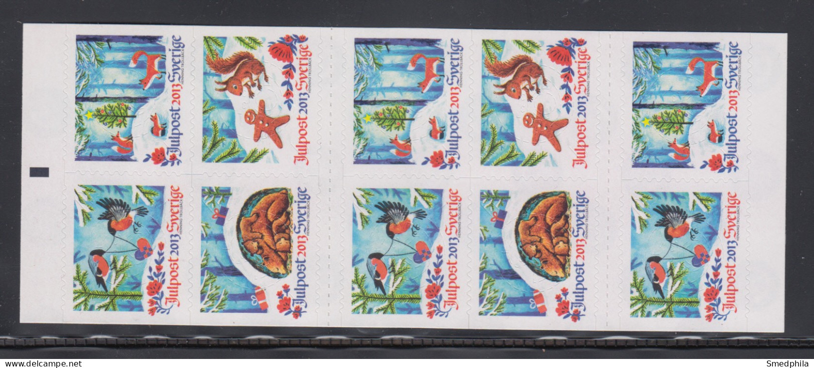 Sweden Booklet 2013 - SH 70 MNH ** Self-Adhesive - 1981-..