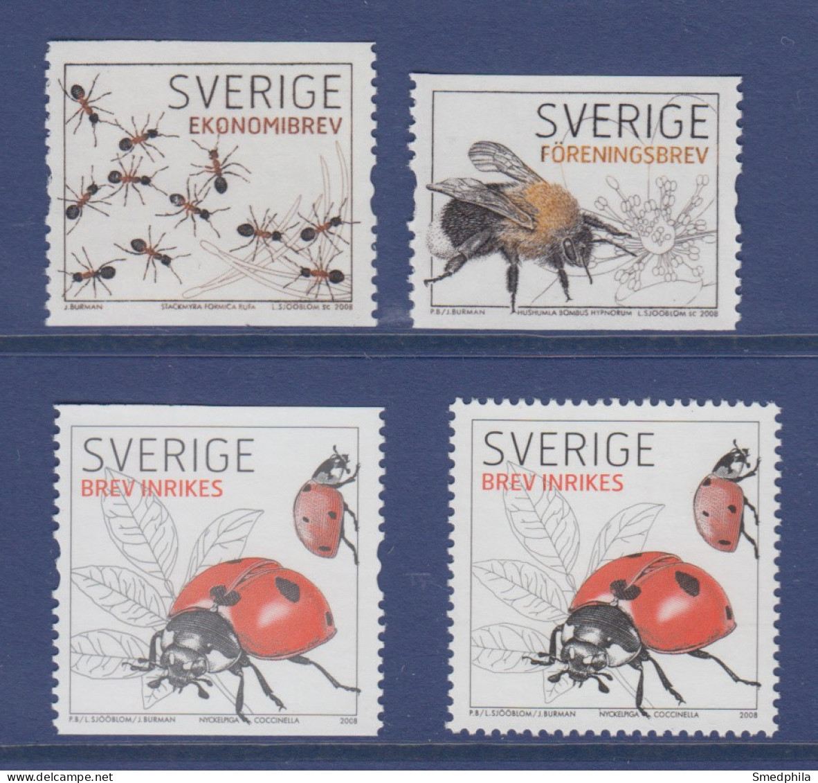 Sweden 2008 - Michel 2624-2626 MNH ** - Ongebruikt