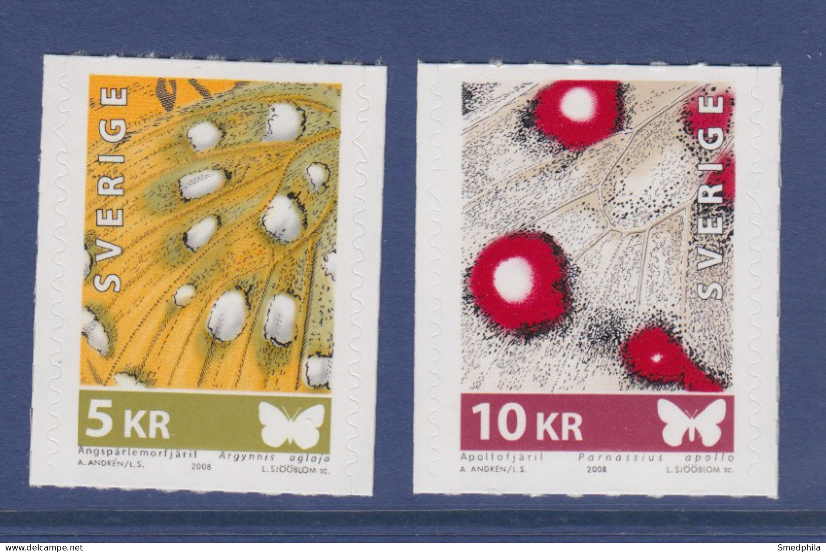 Sweden 2008 - Michel 2650-2651 MNH ** - Unused Stamps