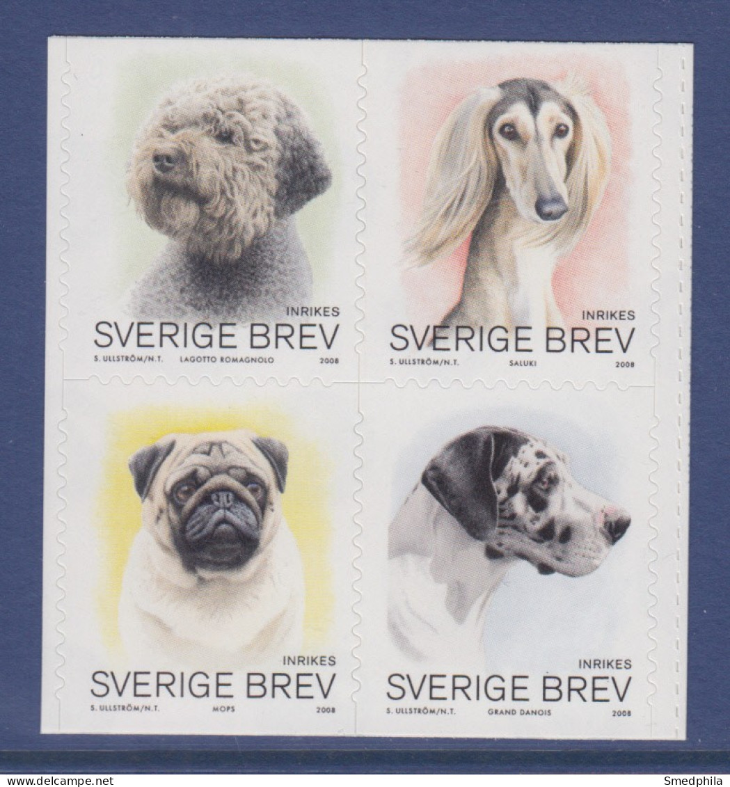 Sweden 2008 - Michel 2618-2621 MNH ** - Unused Stamps