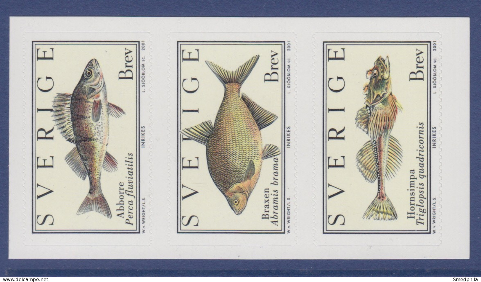 Sweden 2001 - Michel 2245-2247 MNH ** - Ongebruikt