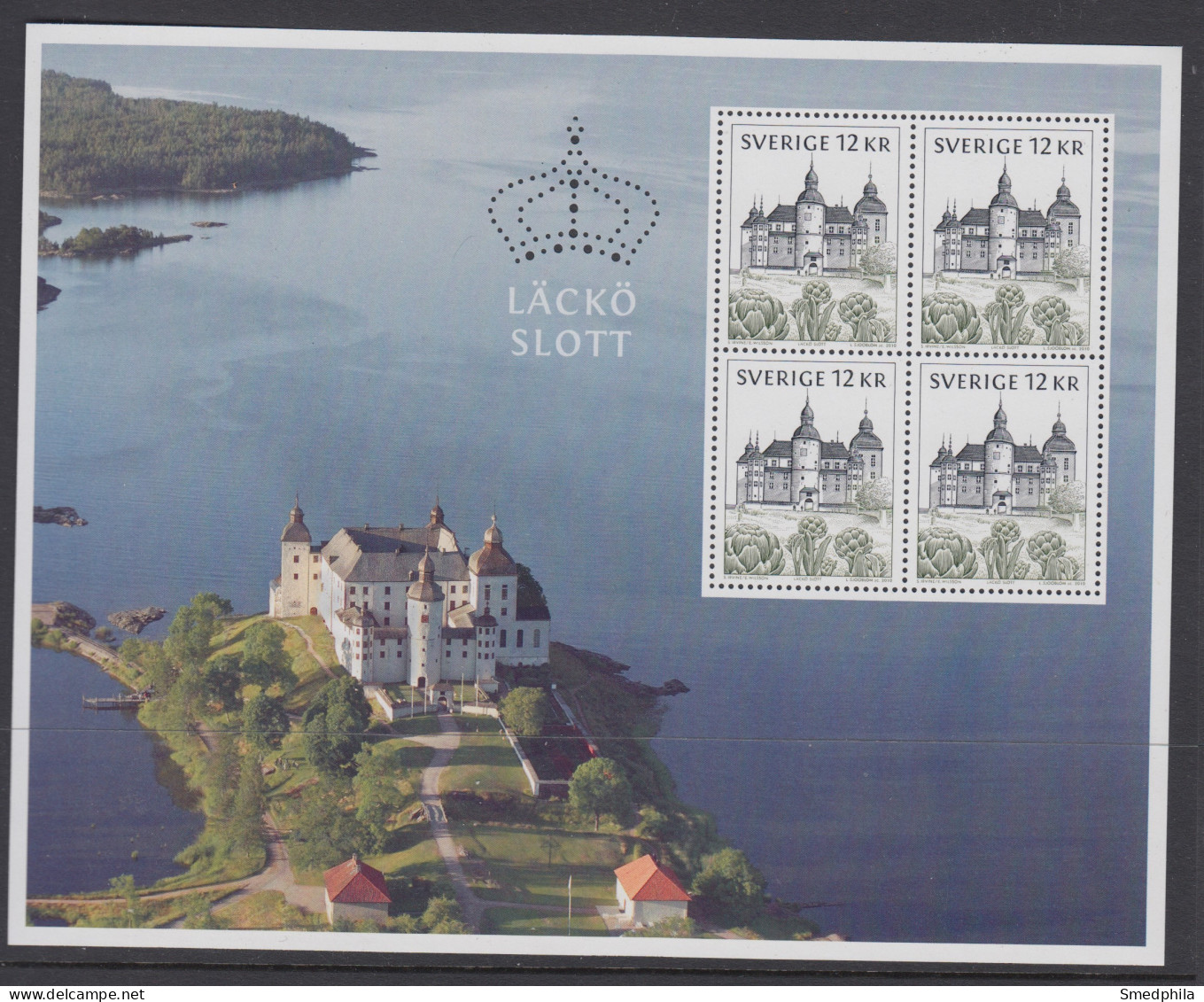 Sweden Souvenir Sheet 2010 - Läckö Castle MNH ** - Blocchi & Foglietti