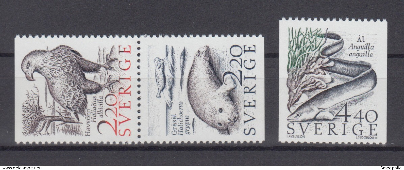 Sweden 1988 - Michel 1479-1481 MNH ** - Neufs